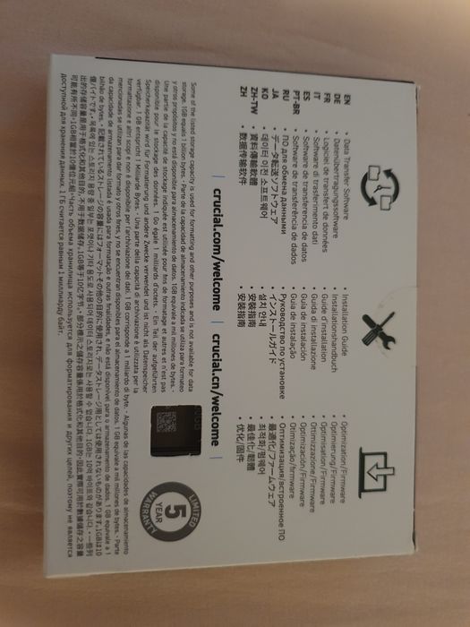 Dysk Crucial P3 1Tb.
