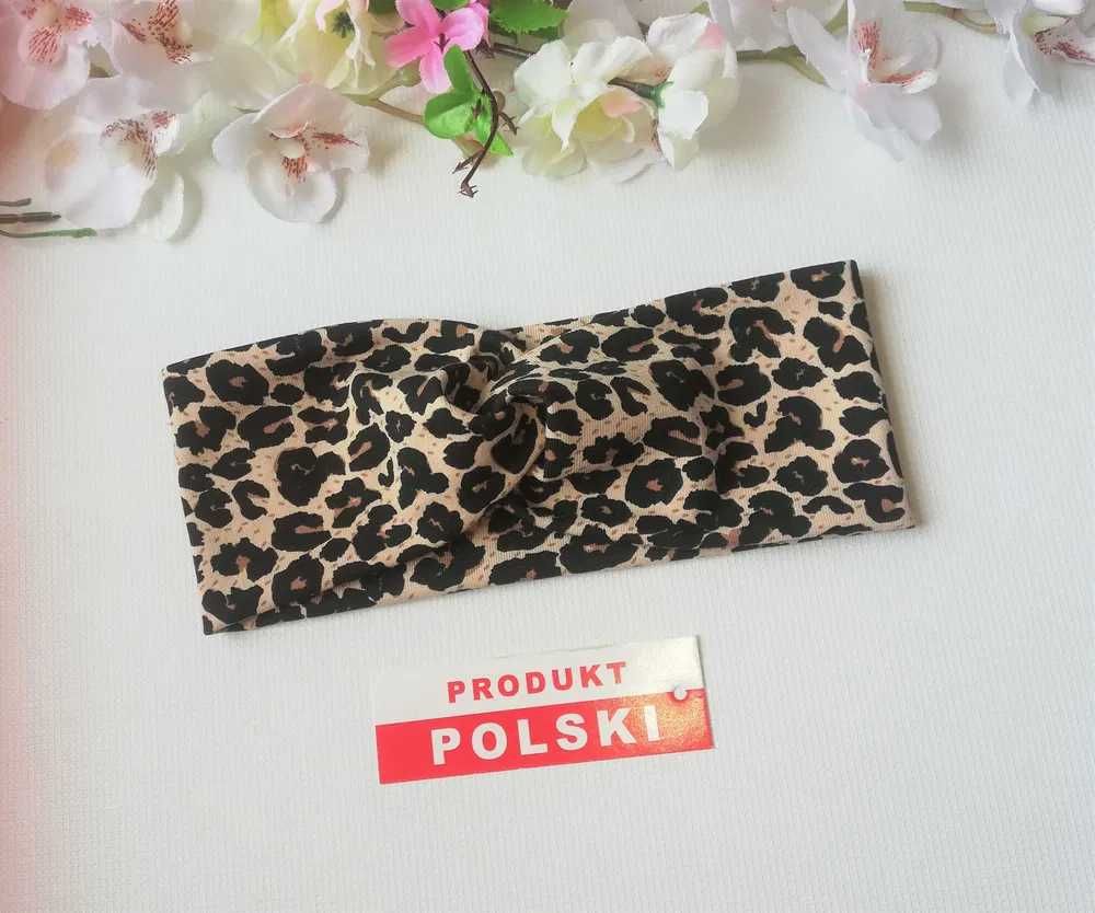 Opaski na głowę -- 3szt. -- przeplatane -- turbanowe -- handmade