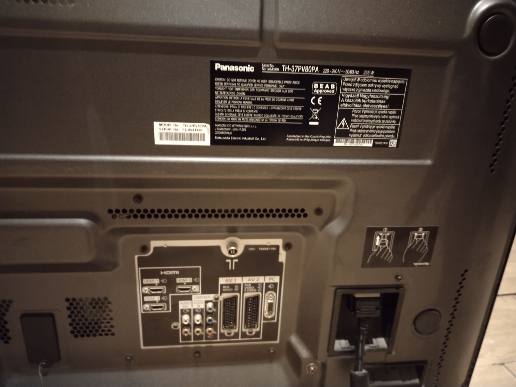 Telewizor 37cali Panasonic