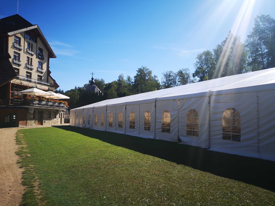 wynajmę halę namiotową