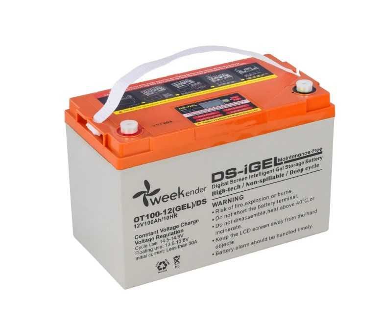 Акумулятор Гелевий / Літій-залізо-фосфатний Weekender 100 Ah 12.8