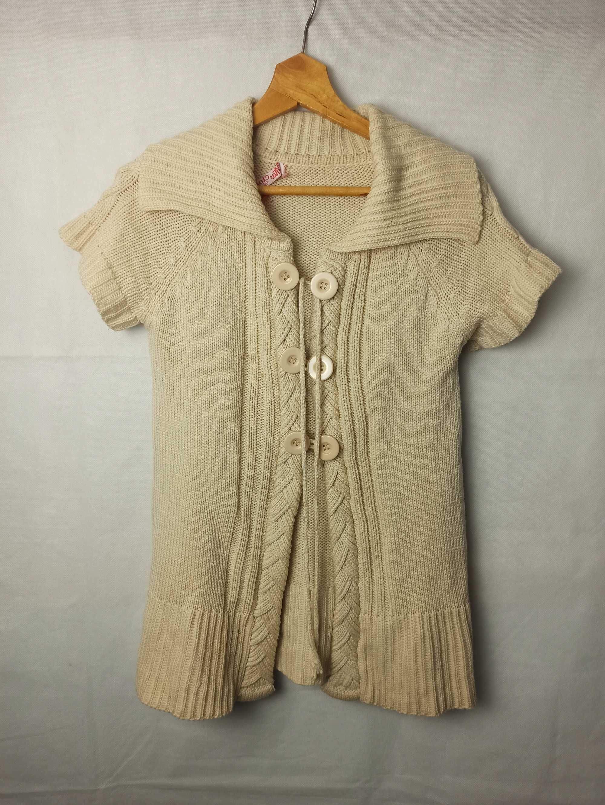 90s Vintage Knit Sweterek Miss Classic