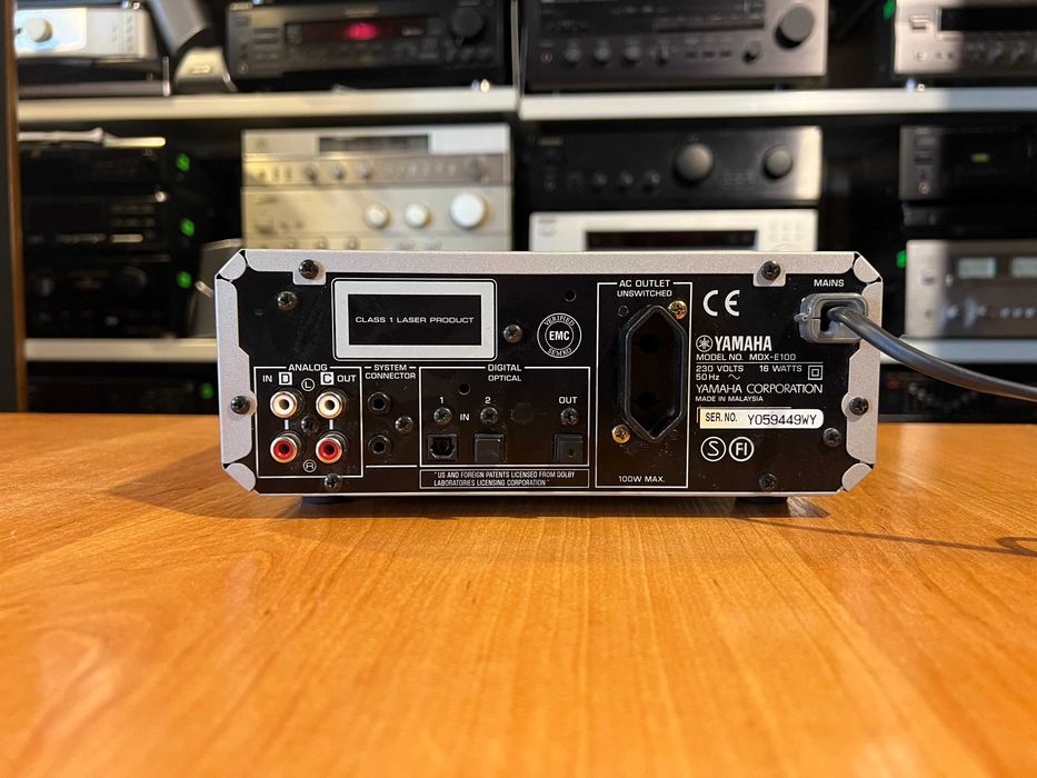 Odtwarzacz MiniDisc Yamaha MDX-E100 PianoCraft, Audio Room
