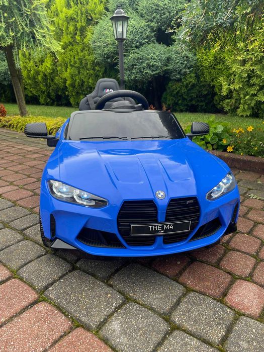 Samochód Na Akumulator BMW M4 2X45 Wat Akumulator 12V 14Ah Pilot Auto