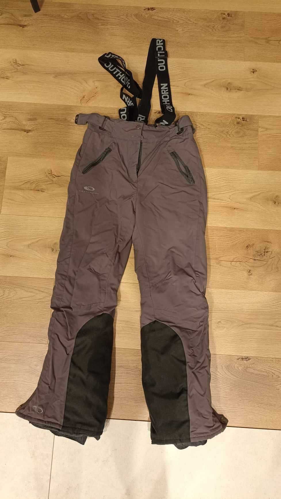 Damskie spodnie narciarskie Outhorn, rozmiar XS, szare