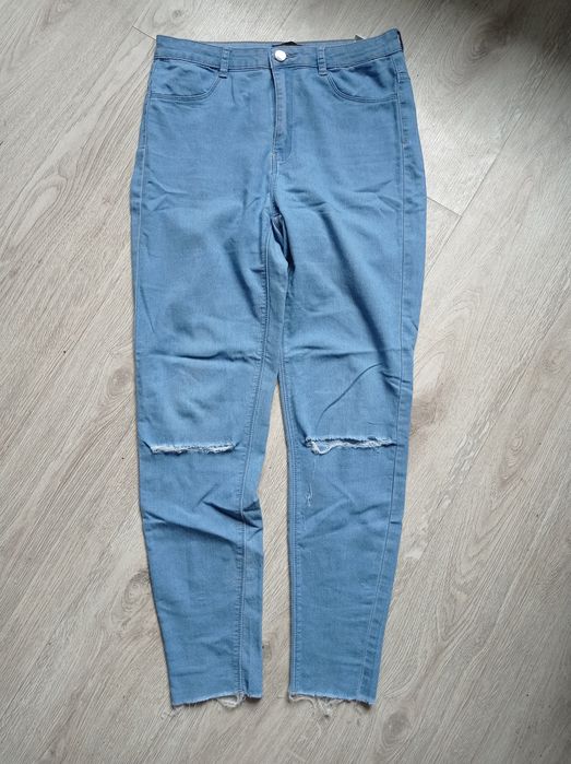 Spodnie jeansy cienkie rozmiar L
