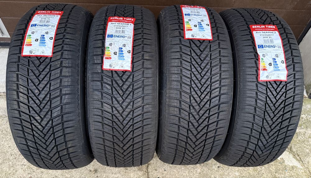 4x opony wielosezonowe 215/55 r17 98W XL Berlin Tires German (NOWE)