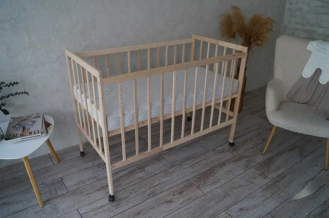 Дитяче ліжечко Еко натуральний ясен асортимент / детская кроватка Эко