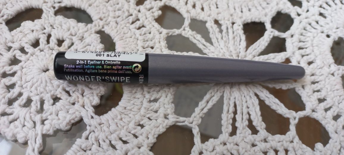 Eyeliner 2w1 Rimmel 001 srebrny