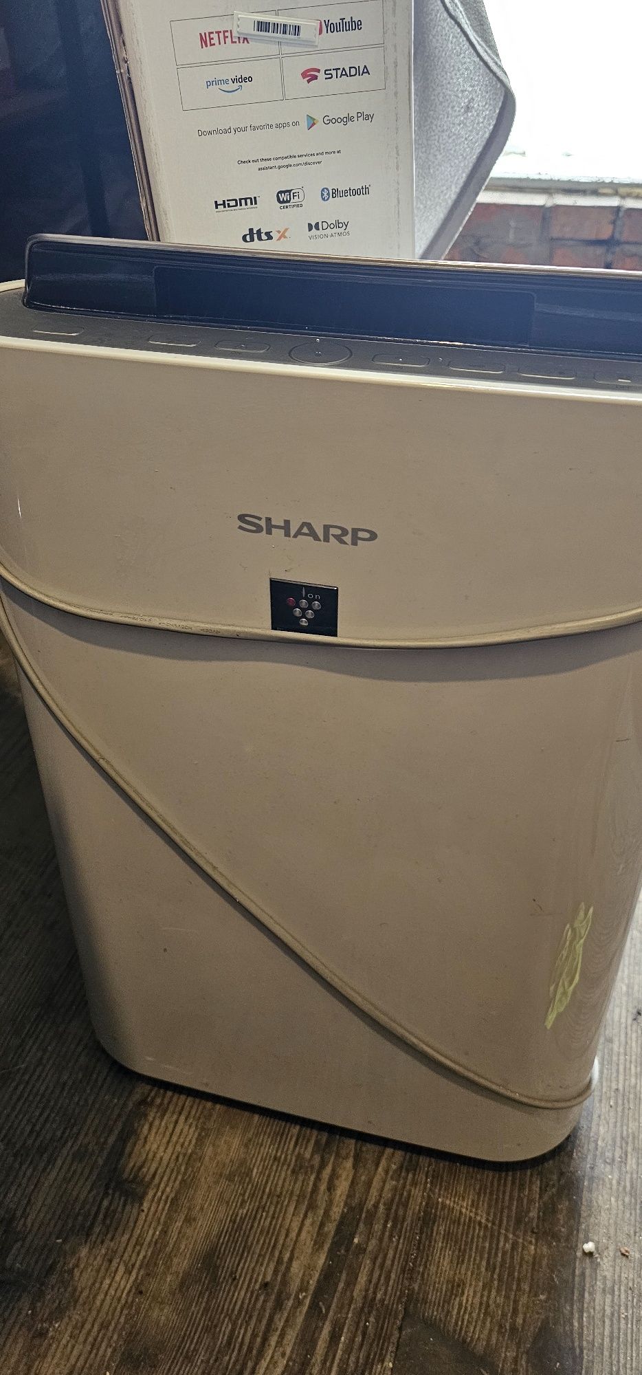 Oczyszczacz powietrza sharp UA-HD50E-L
