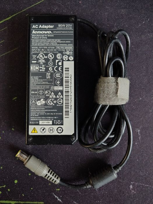 Зарядка для ноутбука Lenovo 90w 20v