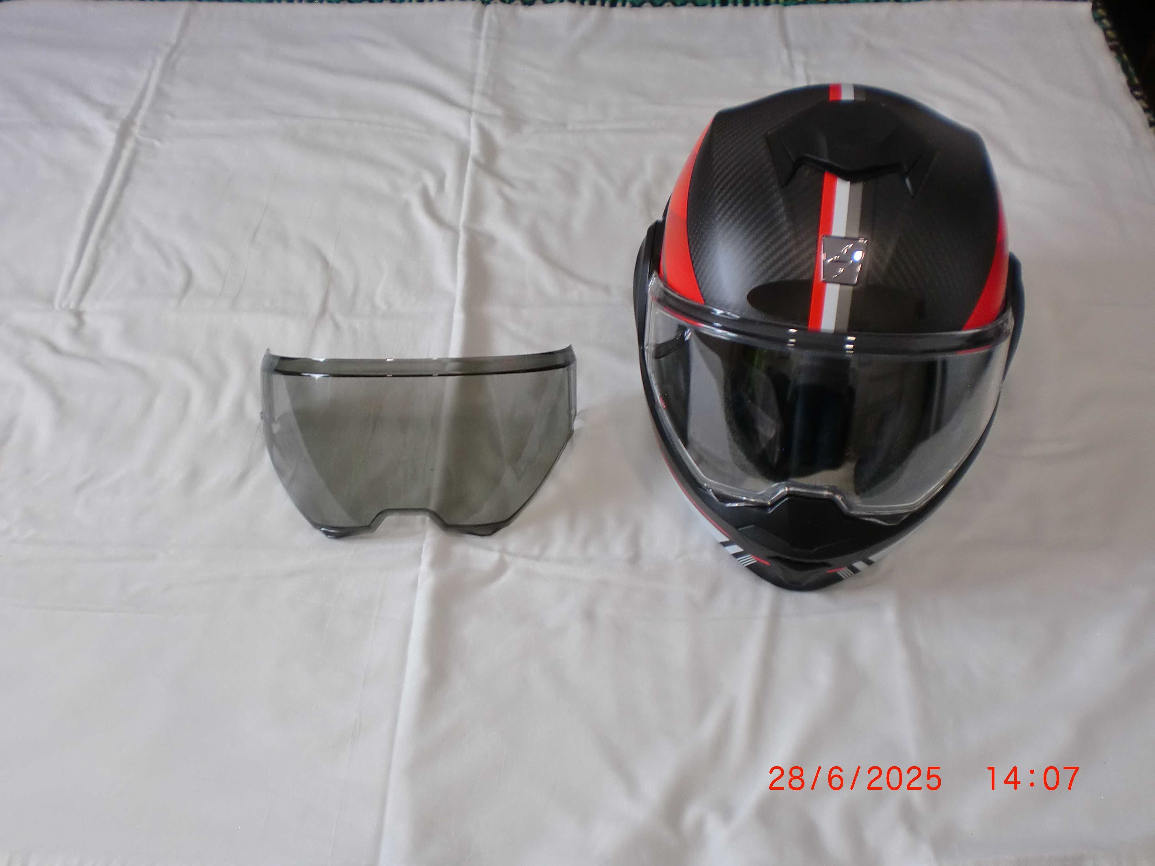 Conjunto fato motard completo novo