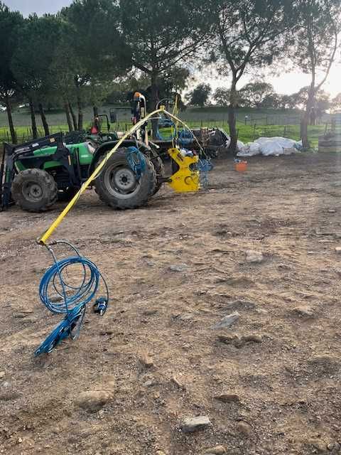 Compressor de poda de vinha