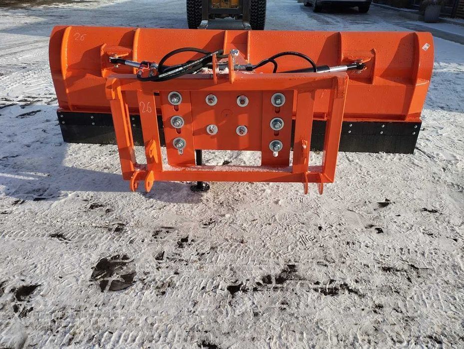 Pług prosty cieżki do śniegu solidny spychacz różne szerokości