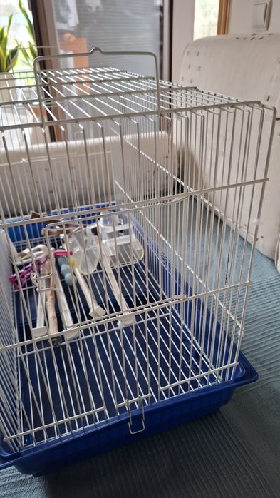 Gaiola pássaros em metal