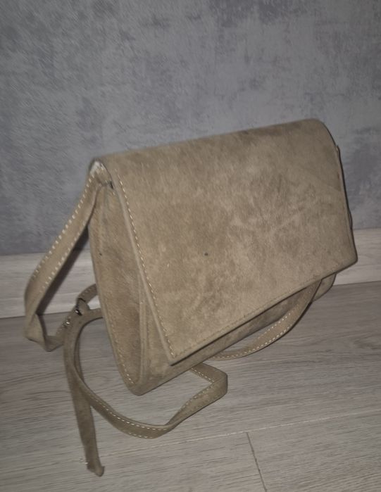 Torebka damska beżowa camel