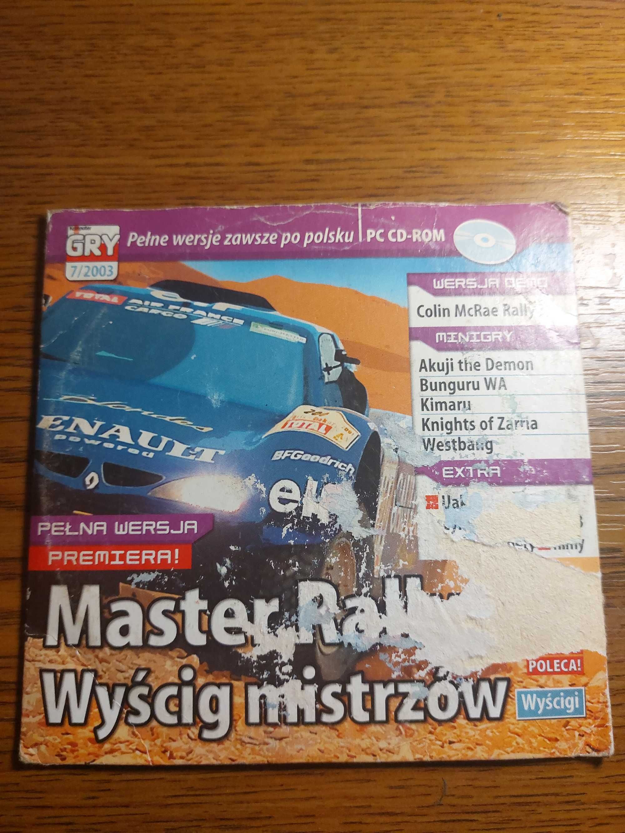 Gry. Master Rallye: Wyścig Mistrzów PL, Demo Colin Mcrae Rally 3