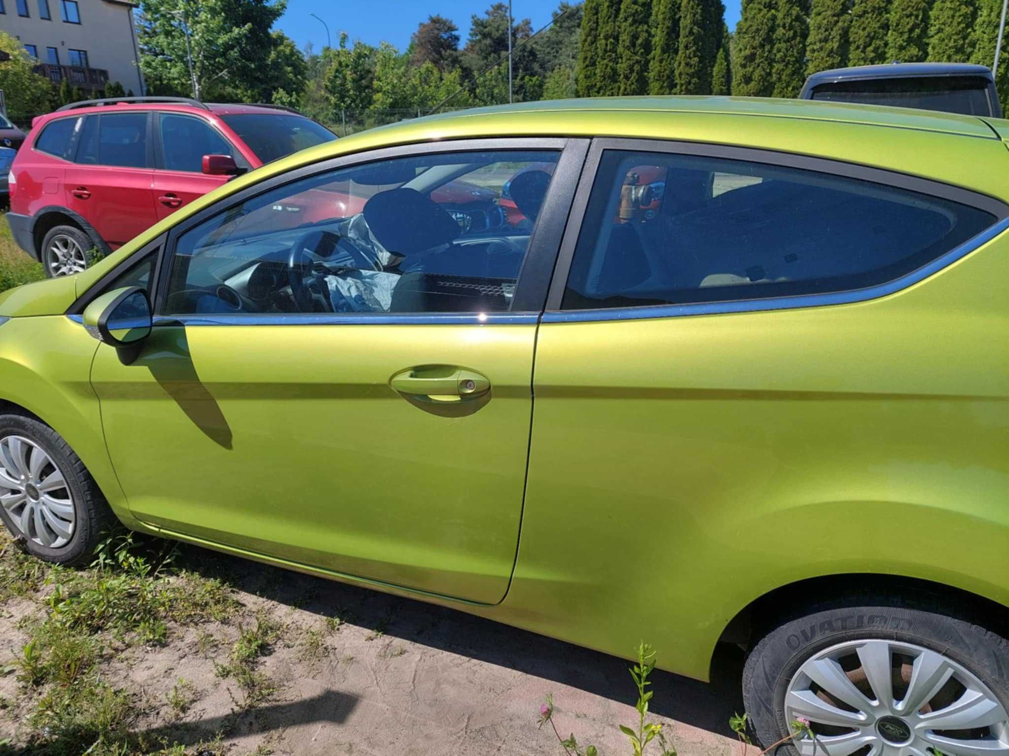 FORD FIESTA mk7 2009r. 1.25 benzyna NA CZĘŚCI LUB CAŁOŚĆ