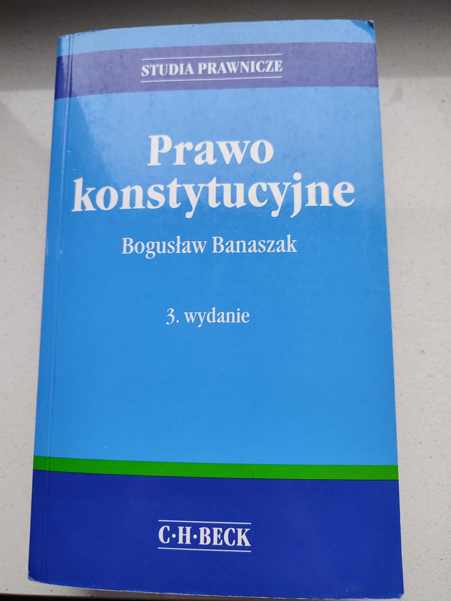 Prawo konstytucyjne Bogusław Banaszak