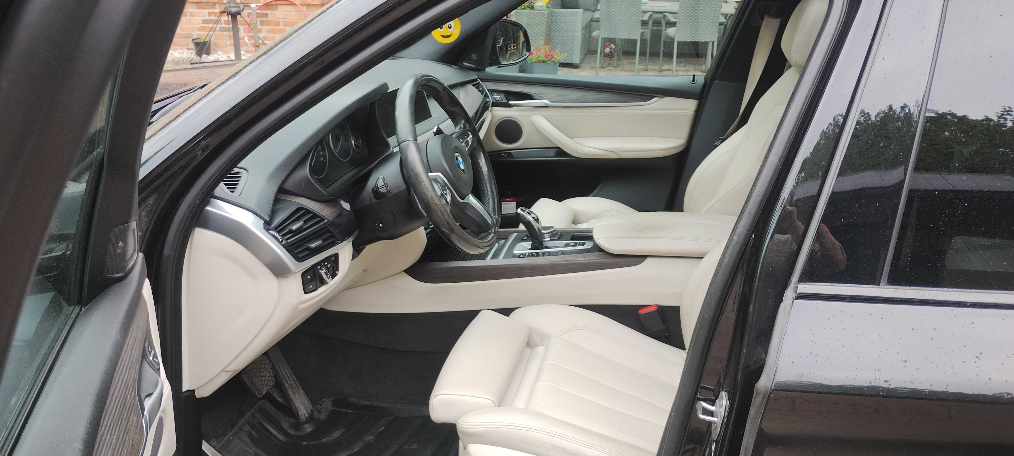 BMW X5, krajówka, 2016r, 130tyś, Bezwypadkowy
