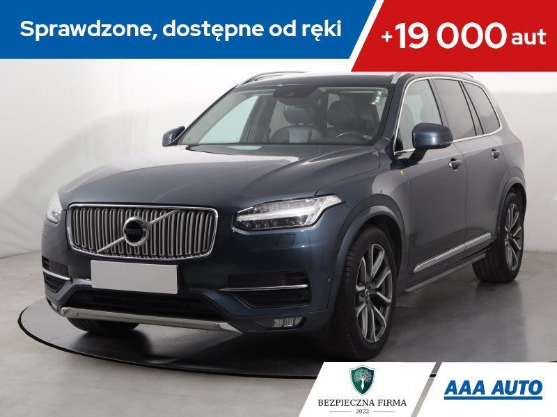 Volvo XC 90 D5 AWD, Salon Polska, 235 KM, Automat, 7 miejsc, Skóra, Navi,