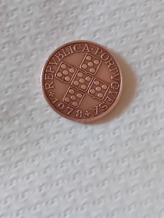 1 escudo 1978 moeda colecao
