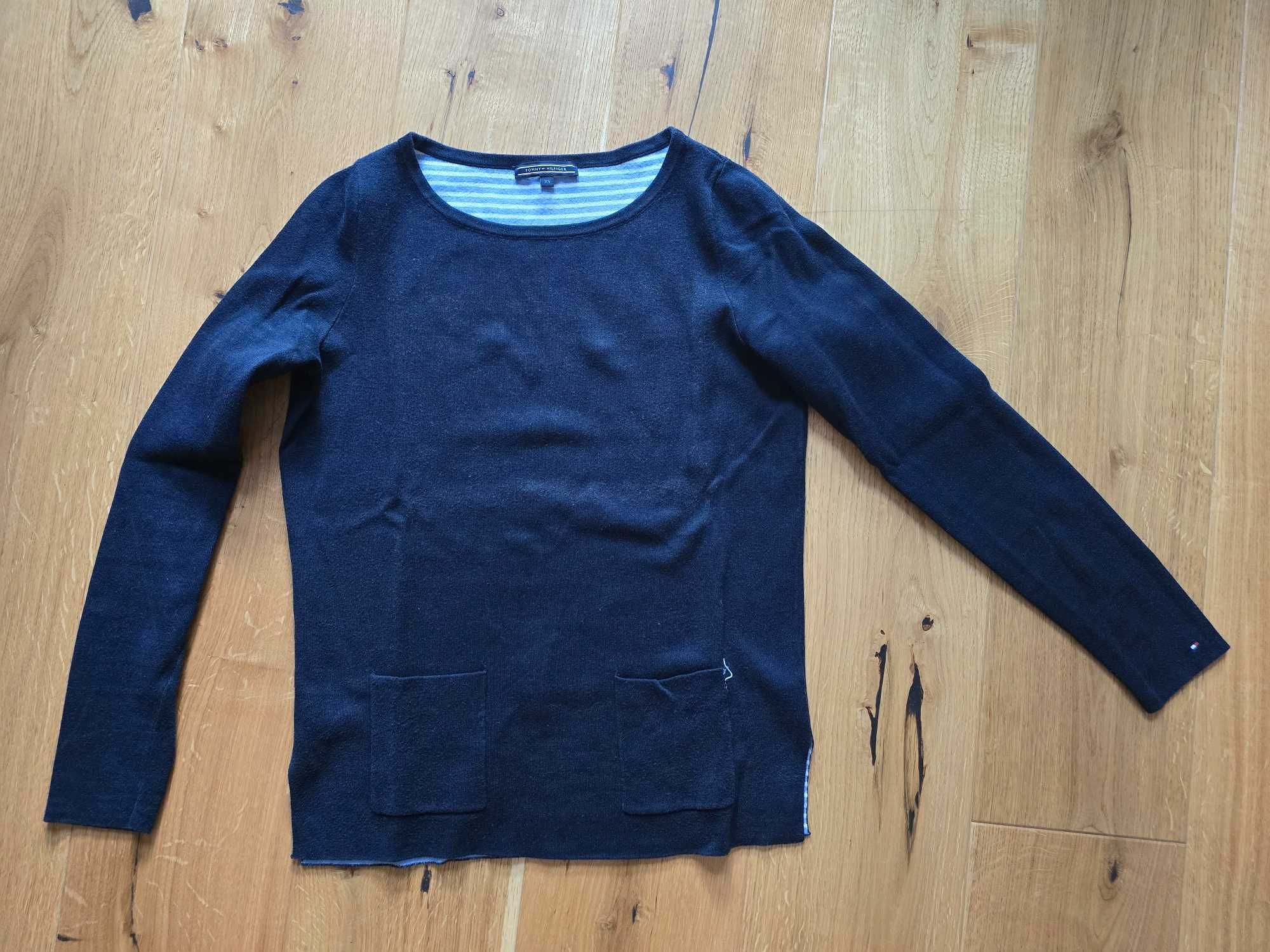 Sweter damski TOMMY HILFIGER r. XS jak nowy!