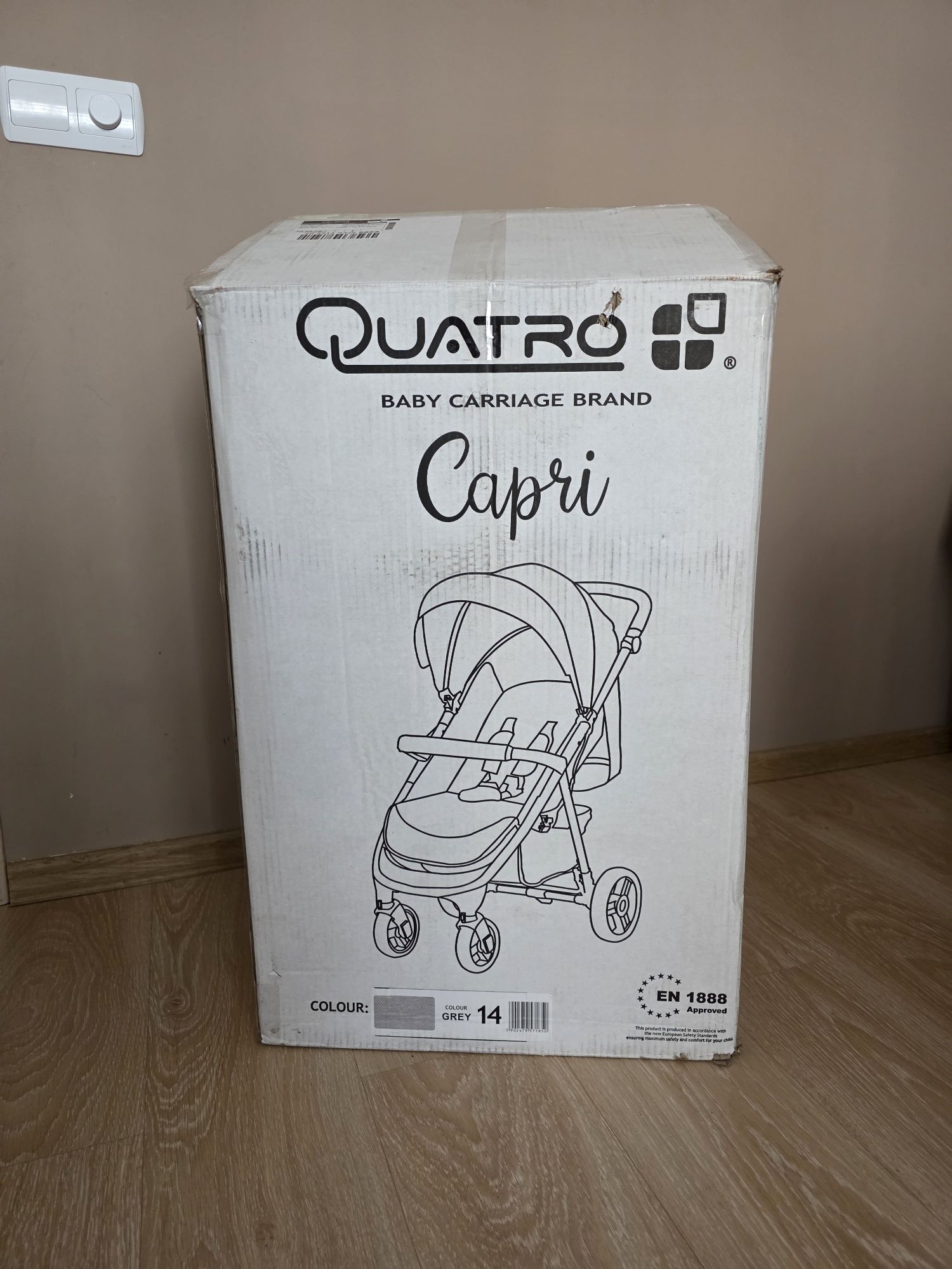 Коляска прогулянкова Quatro Capri