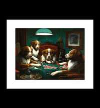Cassius Marcellus Coolidge, Psy Grające W Pokera