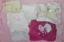 6 babygrows 1 mês