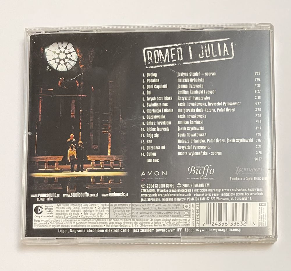 Romeo i Julia Studio Buffo cd 2004