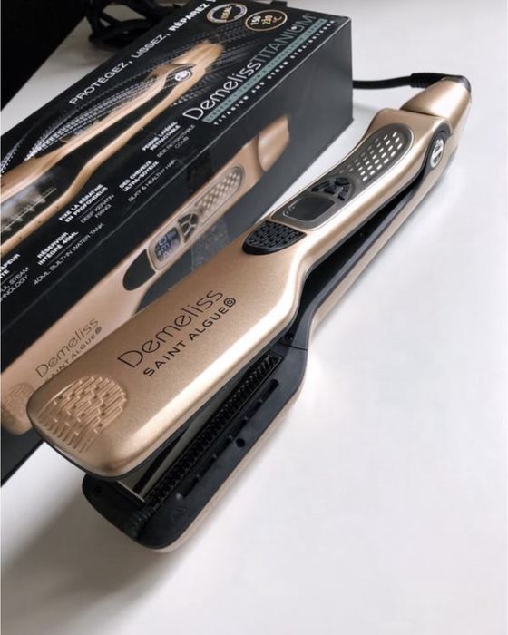 Паровий випрямляч для волосся Demeliss Saint Algue