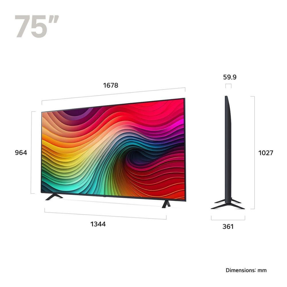 TV LG 75 LED 4K Smart TV, Rigorosamente como nova!