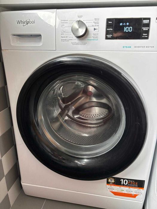 Máquina Lavar Roupa Whirlpool 8kg