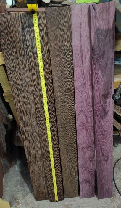 Бланк накладка гриф гитары экзотическая древесина