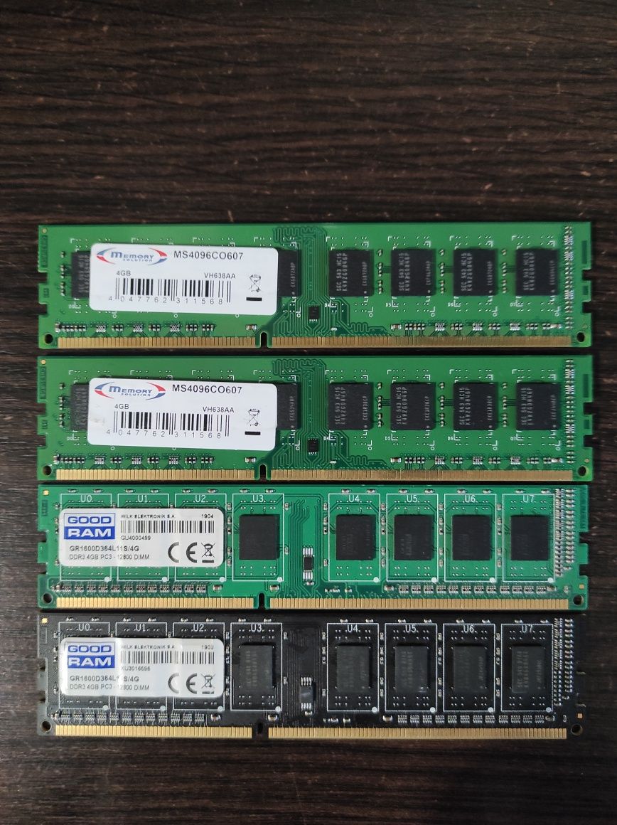 Продам память DDR3 4GB