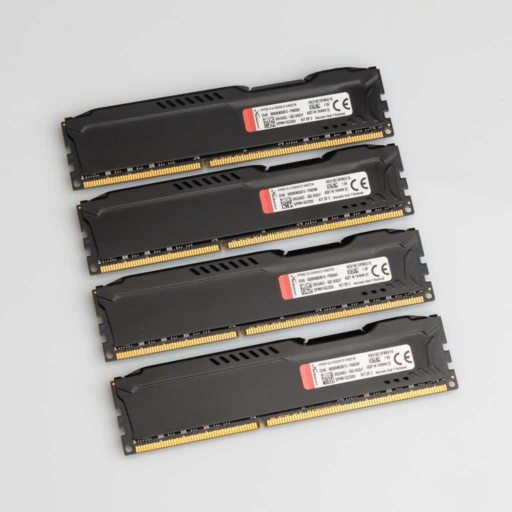 HyperX FURY Black DDR-3 16GB (2x8GB) 1866 MHz (2 комплекта - 32Gb)