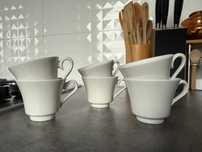 Zestaw filizanek do espresso Ćmielów porcelana