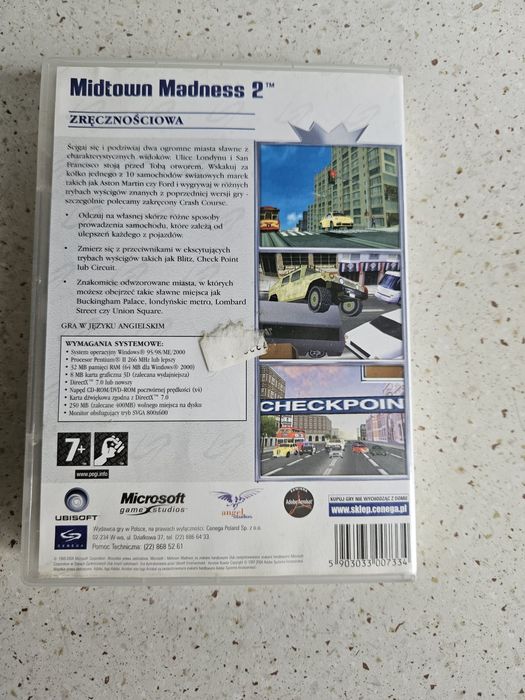Stara Gra płyta PC midtown Madness 2 używana