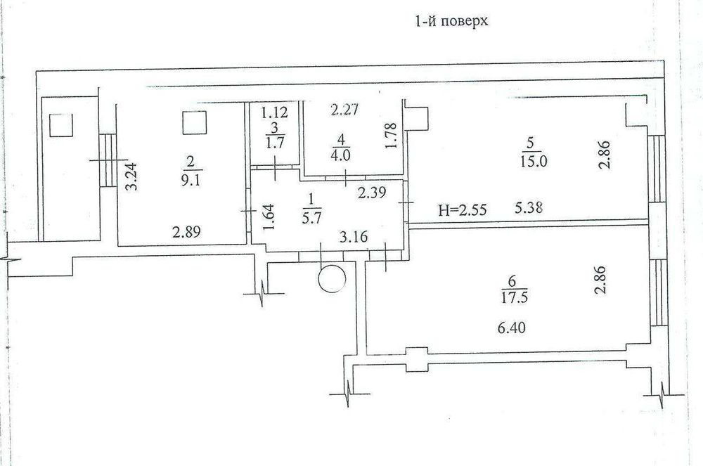 2-к. 55м2, Одеська (Одесская), ЖК Макеївська (ЖК Макеевская). 109653