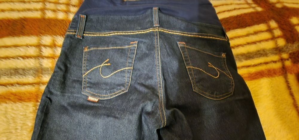 Spodnie ciążowe jeansowe rozmiar M używane