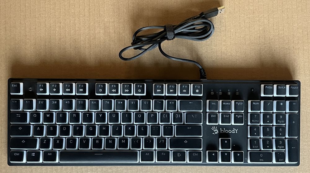 Klawiatura A4Tech Bloody S510R