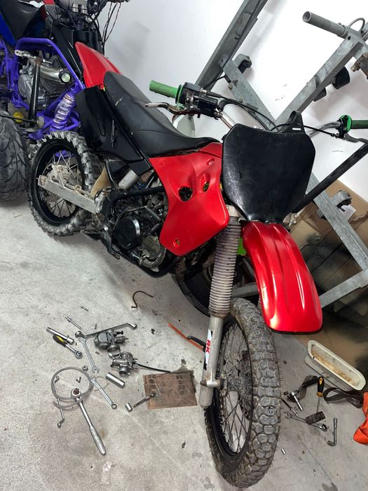 Kawasaki kx 80 com motor dt lc