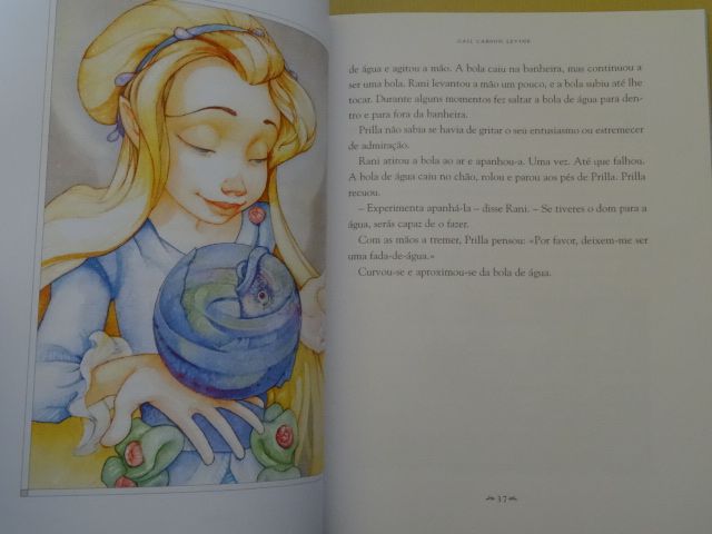 As Fadas e o Feitiço do Fogo de Gail Carson Levine