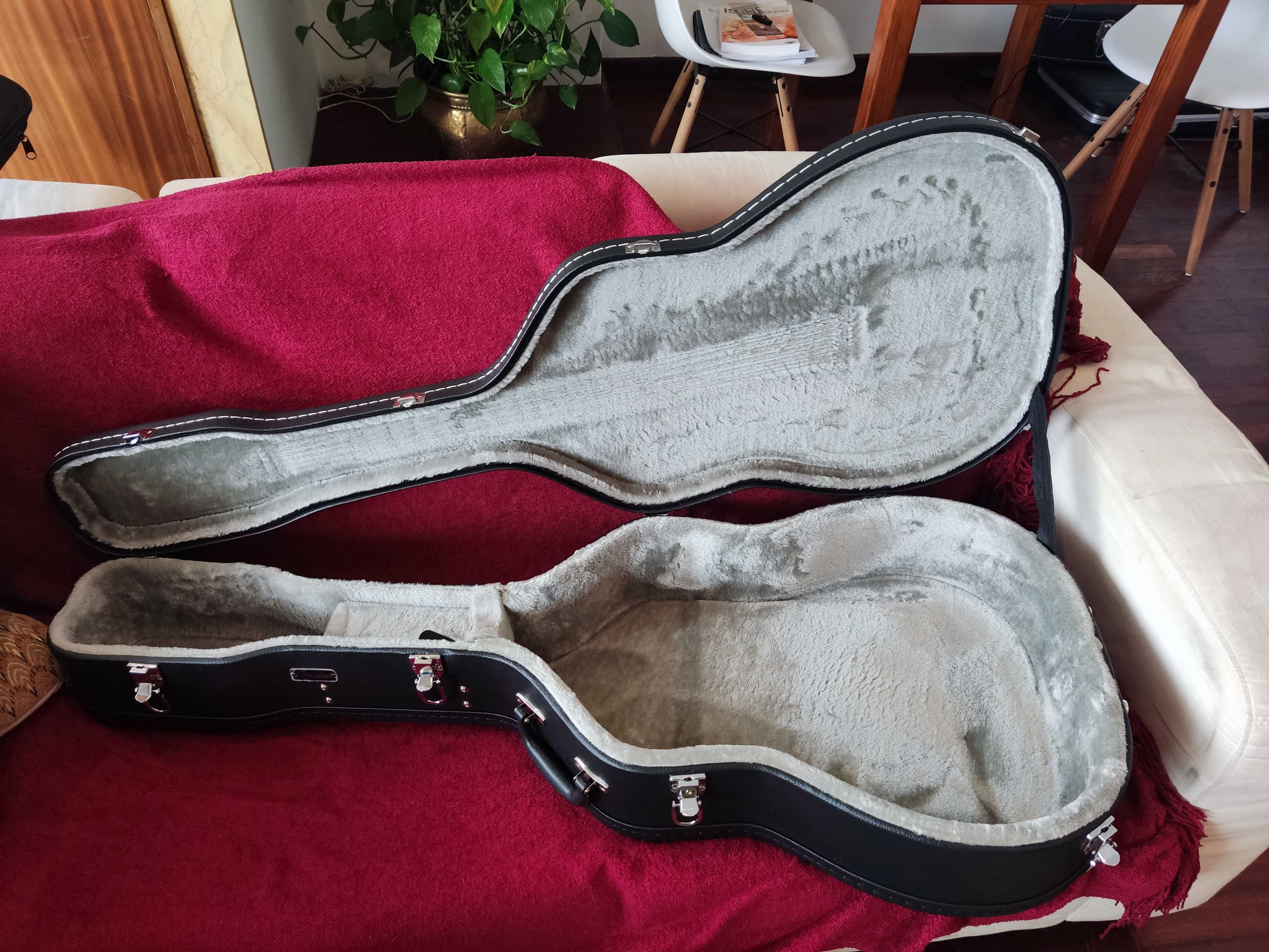 Vendo Fender CC140SCE Concert Natural Com caixa