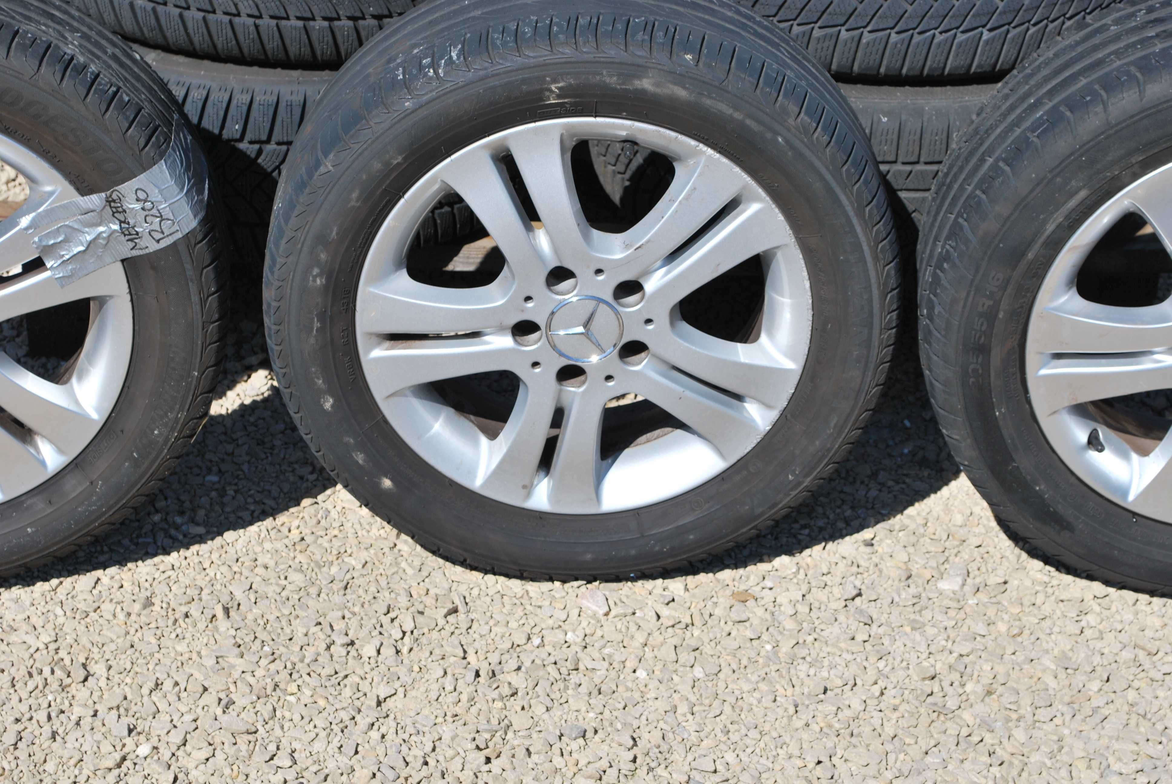 Koła 205/55 R16 5x112 Alufelgi + opony letnie Mercedes Seat Audi Skoda