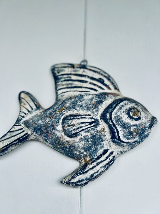 Прованс панно керамика Рыба,фигурка рыба керамика ,