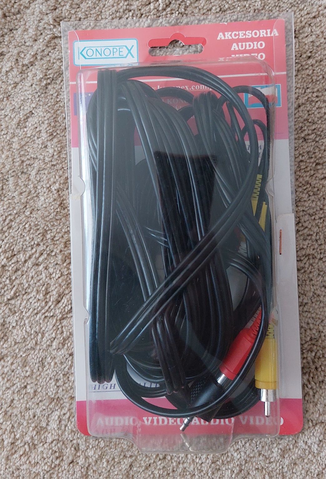 Przewód Mały Jack ST. 2 RCA