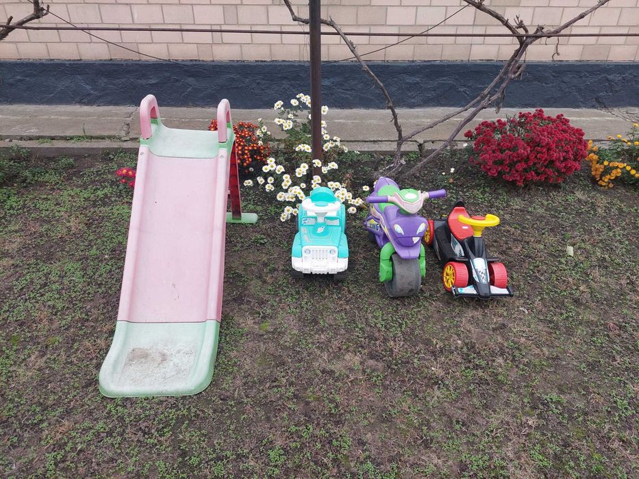 Толкар(машинка), дитяча гірка