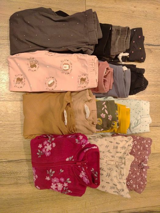 Zestaw ubranek dla dziewczynki rozmiar 128 134